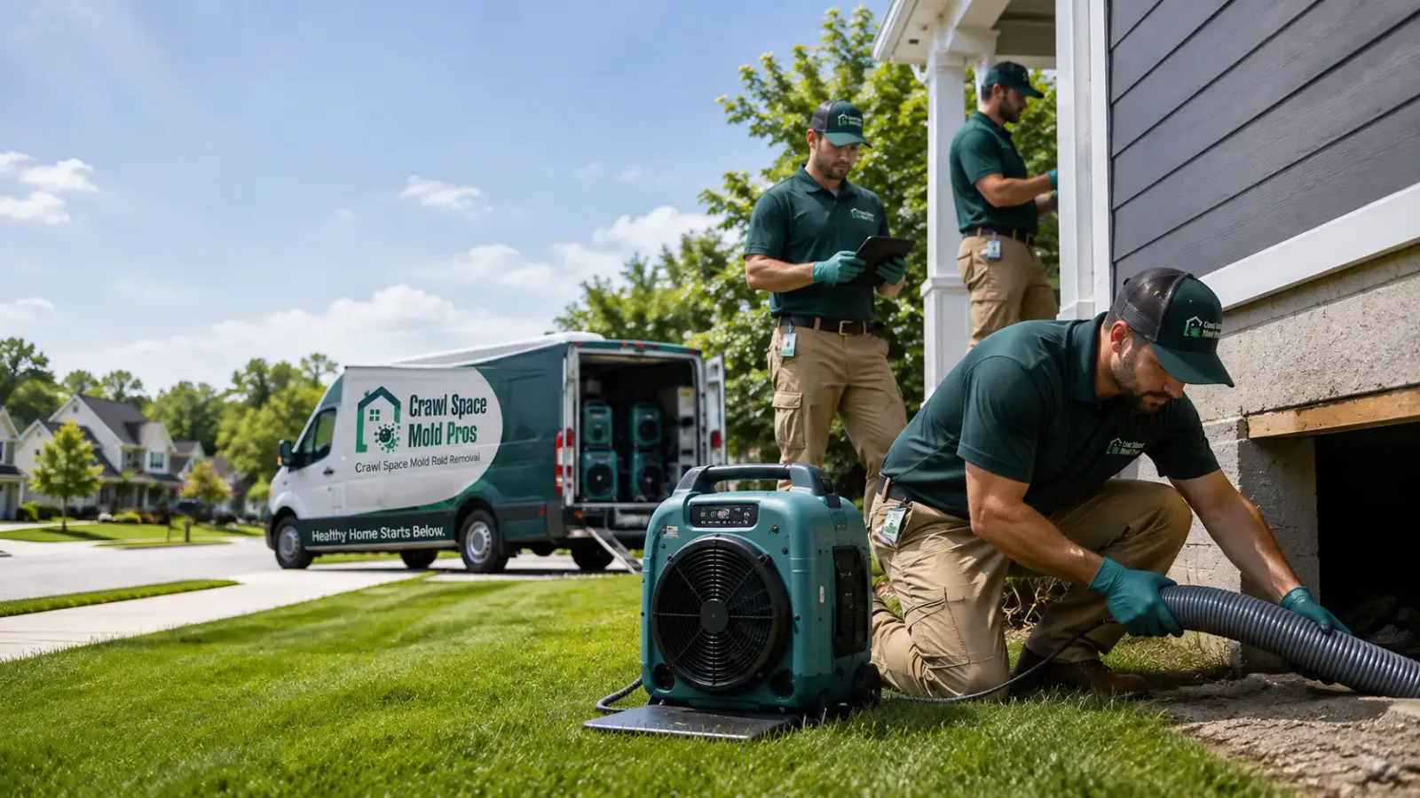 Crawl Space Mold Removal in Fairfield, CA